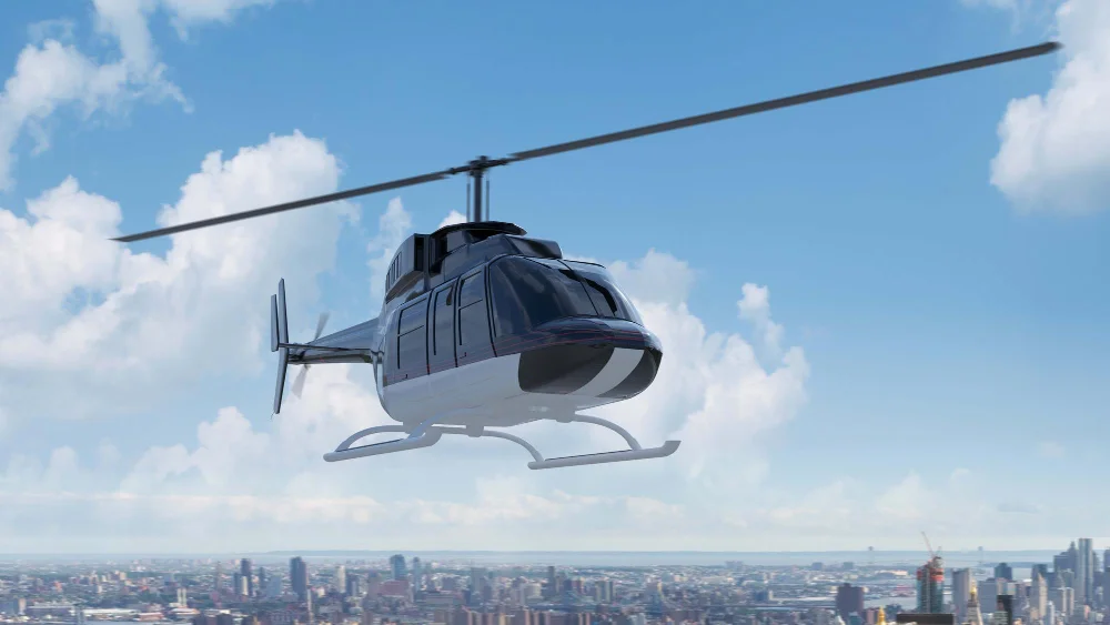 Quanto custa um passeio de helicóptero? 4 military helicopter render 3d illustration 2